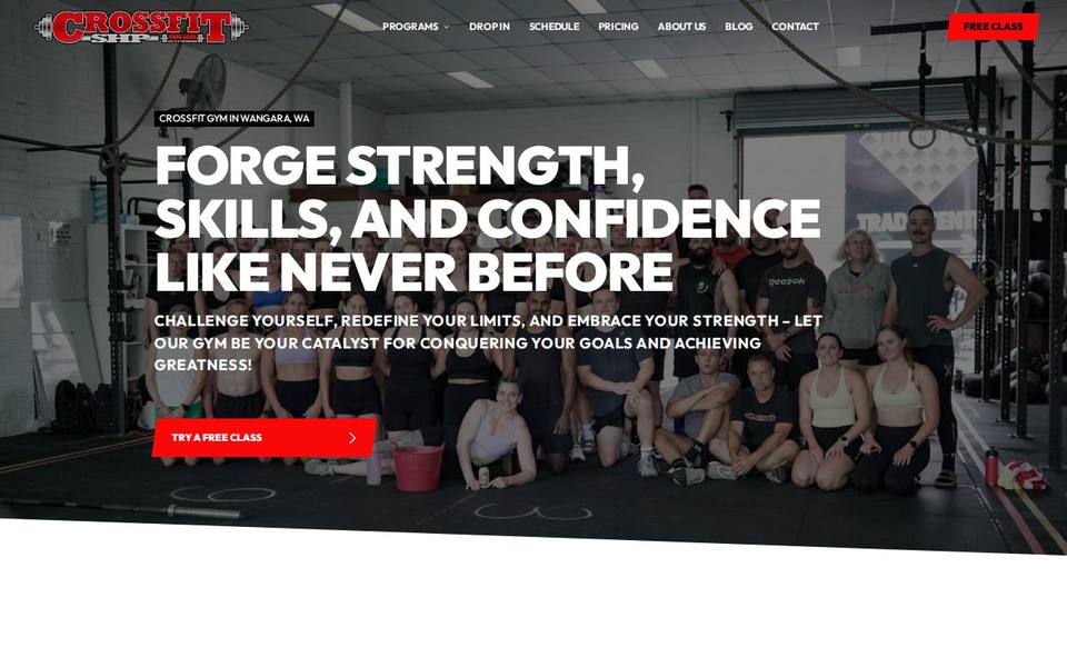 CrossFit SHP website