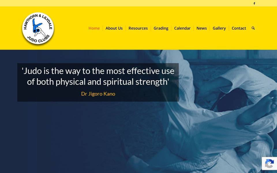 Hawthorn Judo website