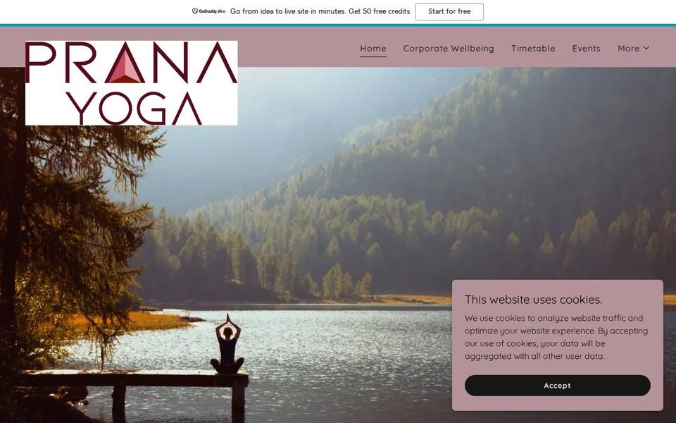 Prana Yoga website