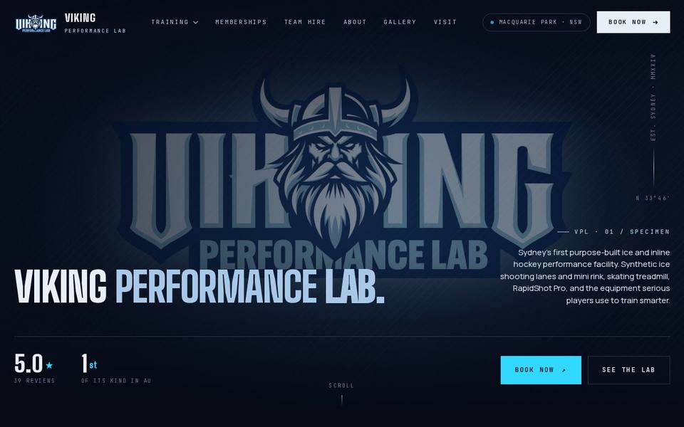 Vertex Performance website