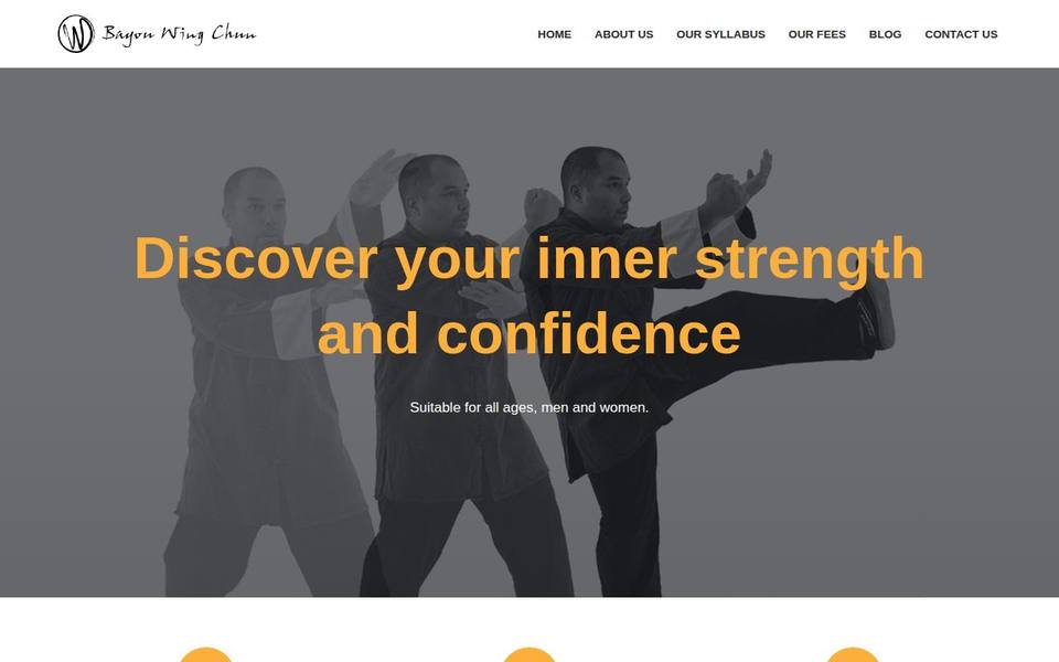 Bayou Wing Chun website