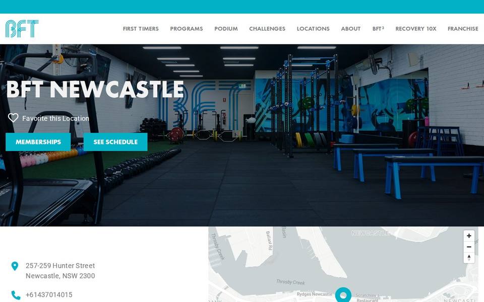 BFT Newcastle website