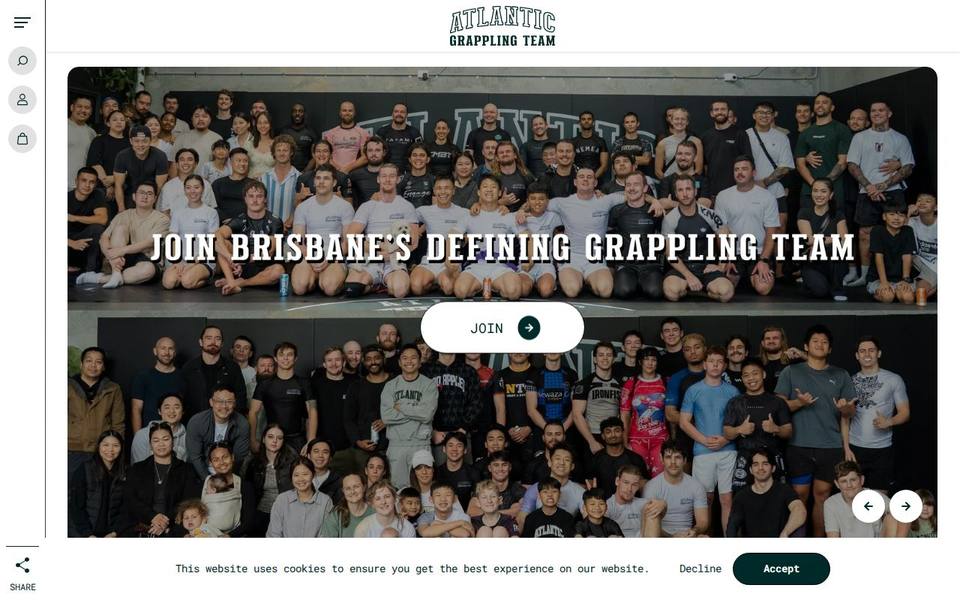 Atlantic Grappling Team website