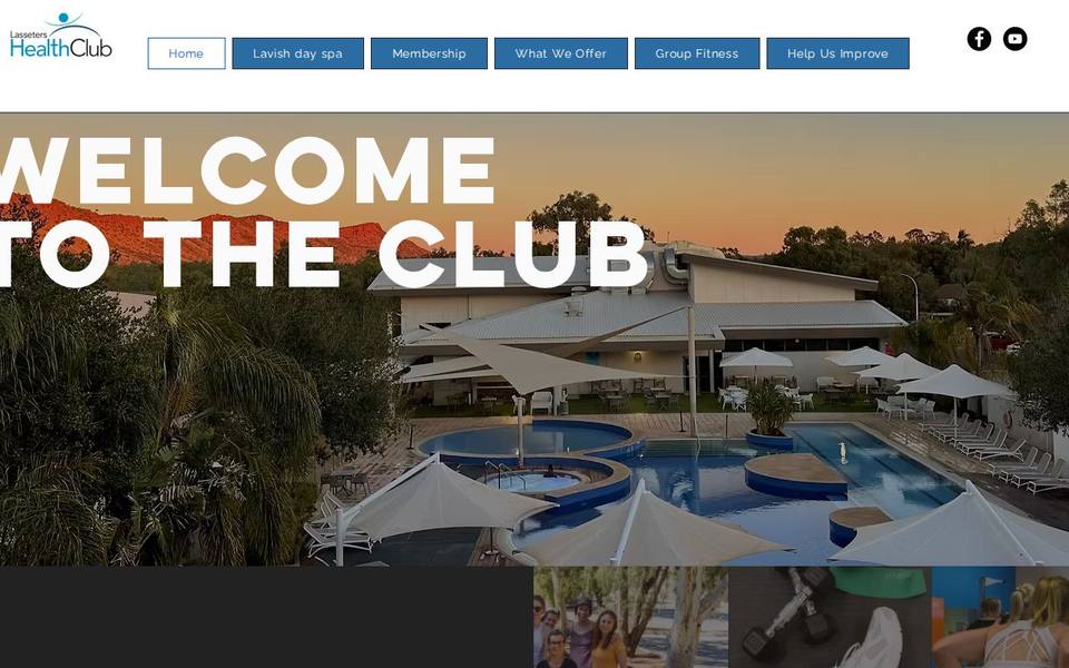 Lasseters Health club website