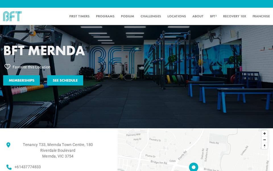 BFT Mernda website