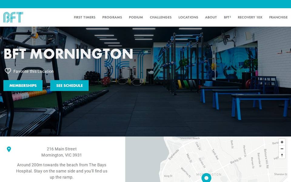 BFT Mornington website