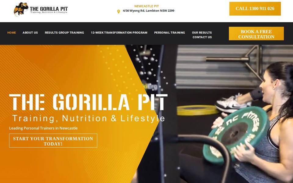 The Gorilla Pit- Wollongong website