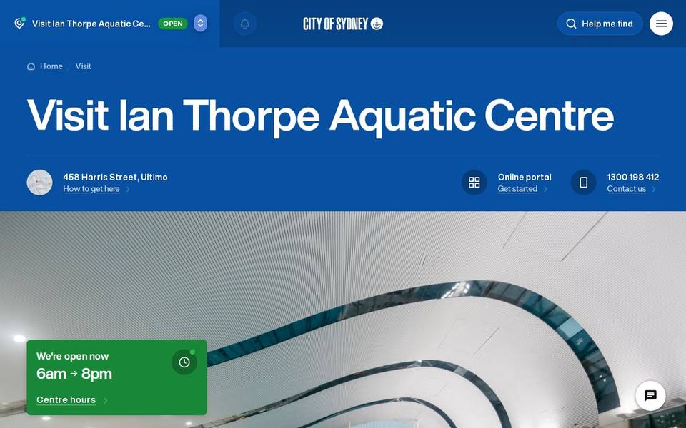 Ian Thorpe Aquatic Centre website