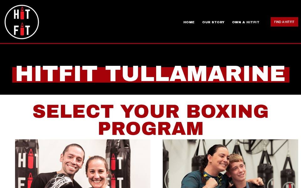 Hitfit Tullamarine website