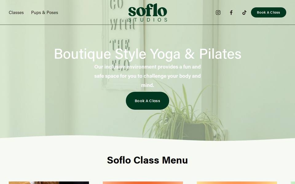 Soflo Studios website