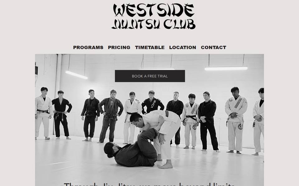 Westside Jiujitsu Club website