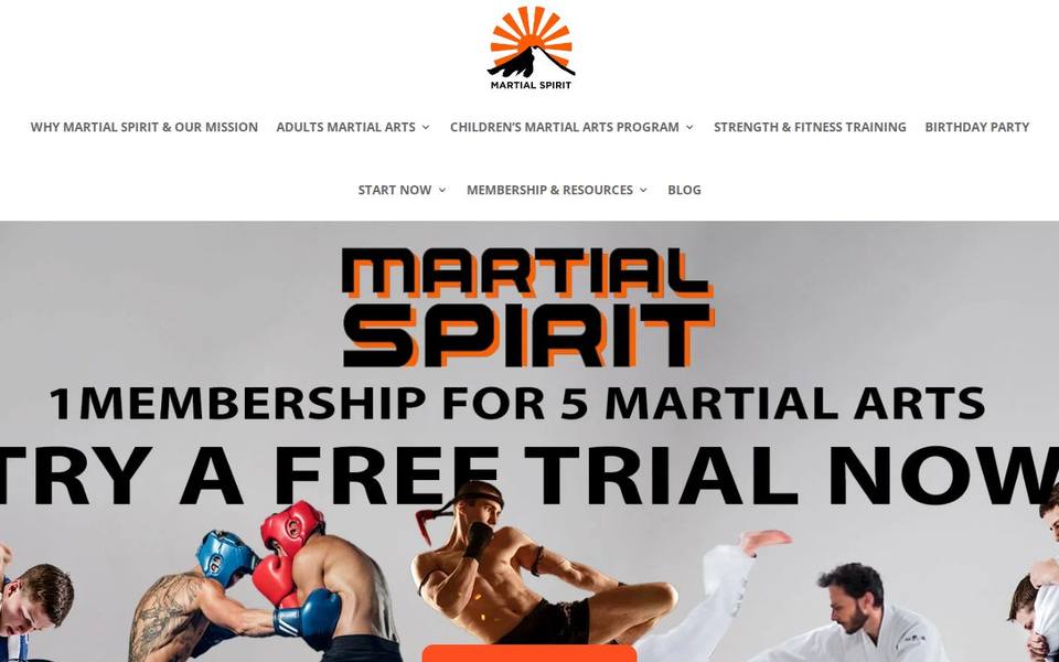Martial Spirit website