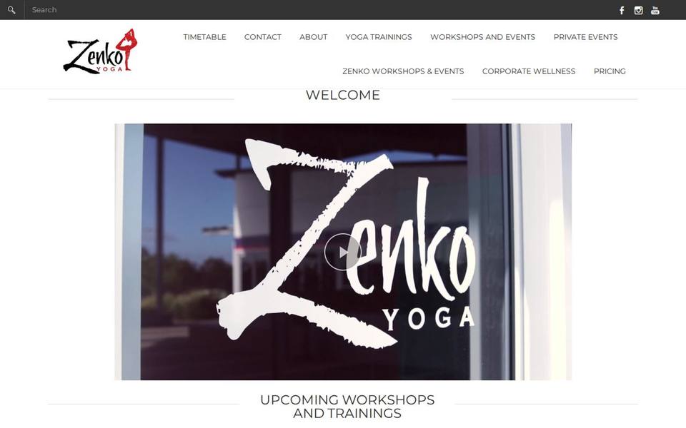 Zenko Yoga website