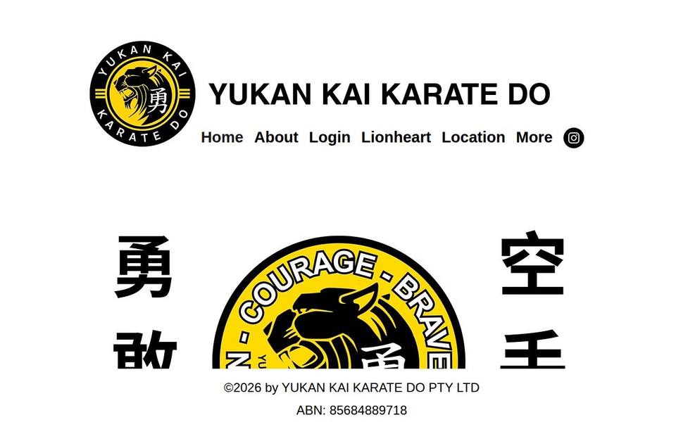Yukan Kai Karate Do website