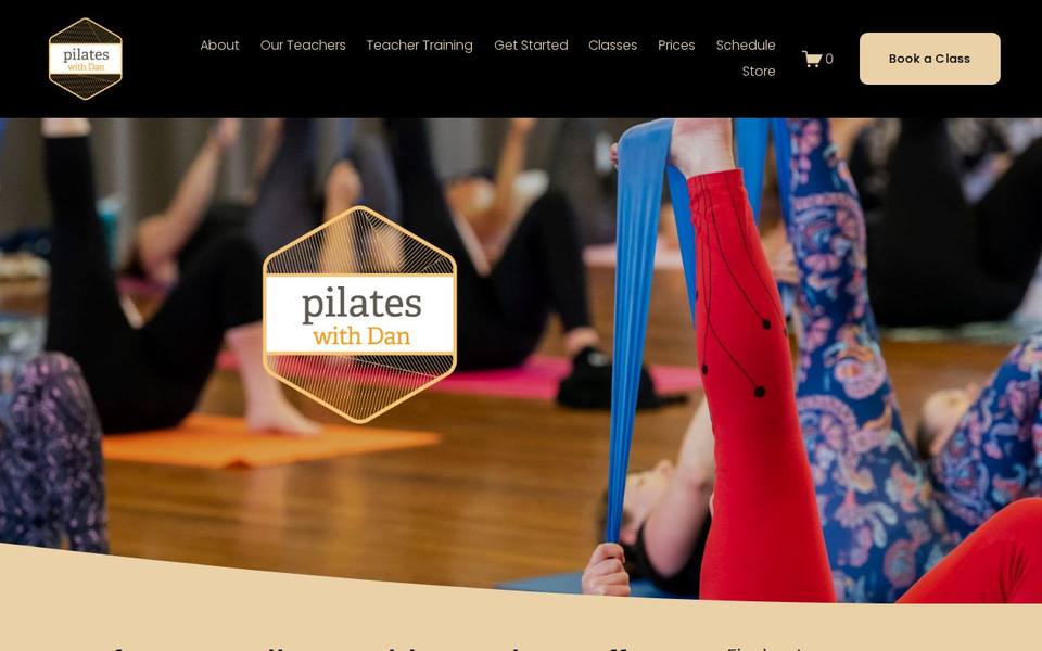 Pilates With Dan website