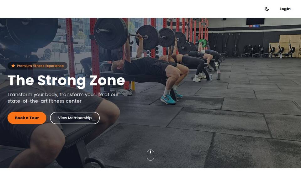 The Strong Zone website