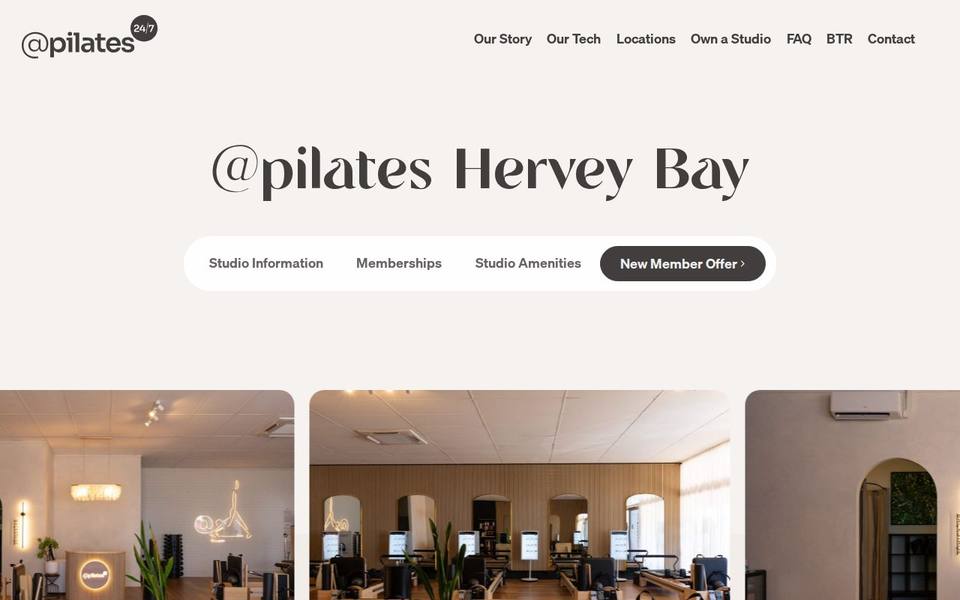 @pilates Hervey Bay website