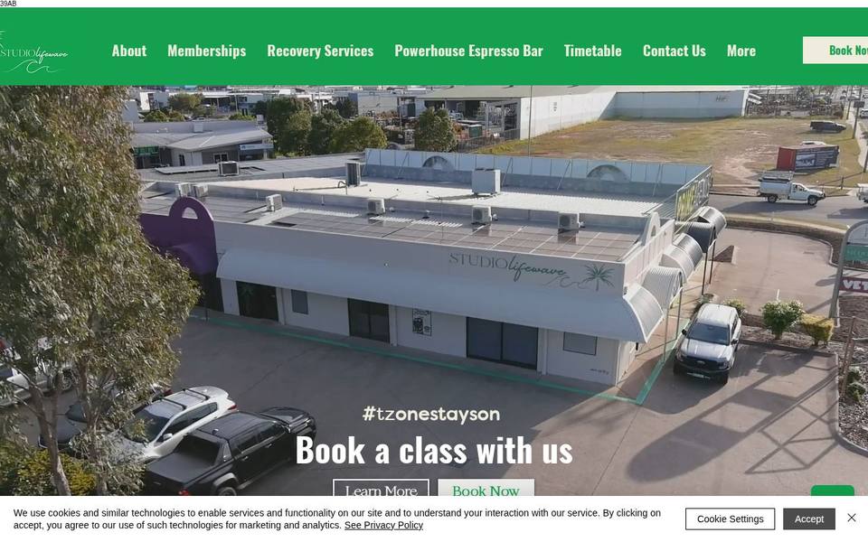 Studio Lifewave website