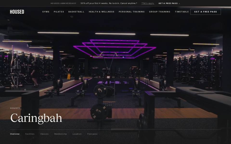 Housed website