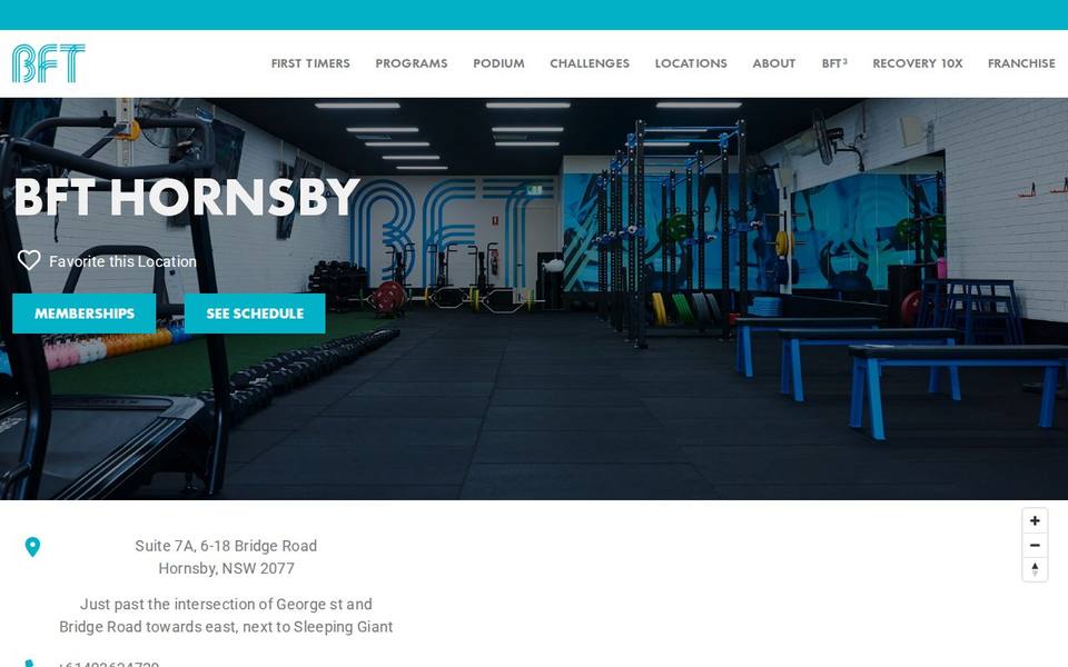 BFT Hornsby website