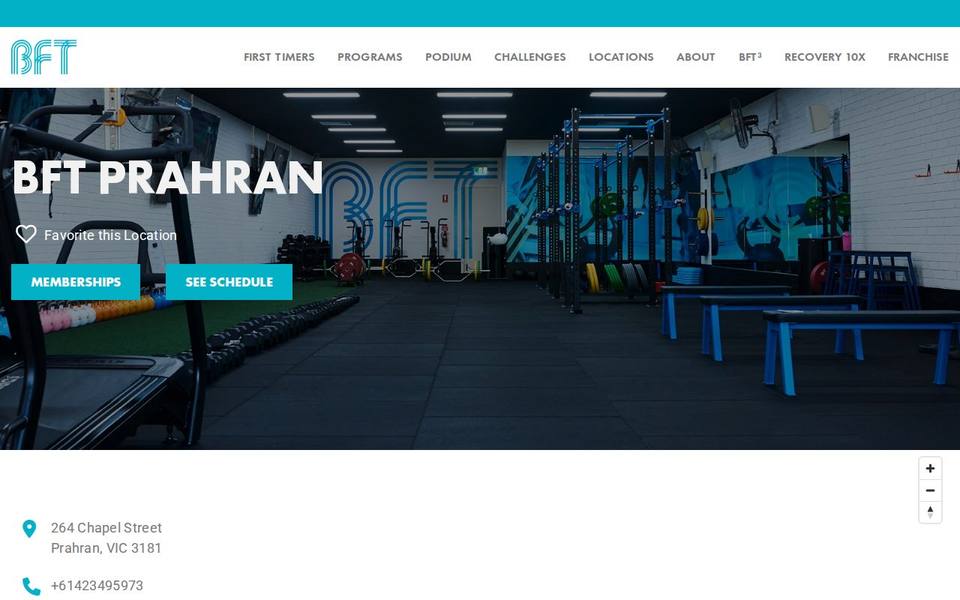 BFT Prahran website