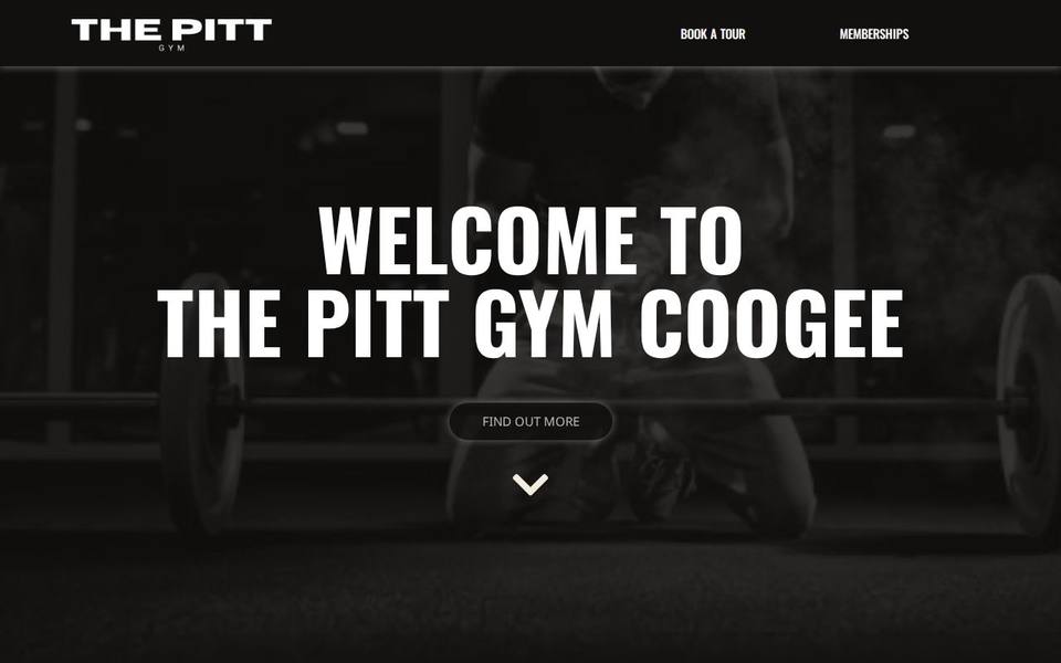 The Pitt Gym Coogee website