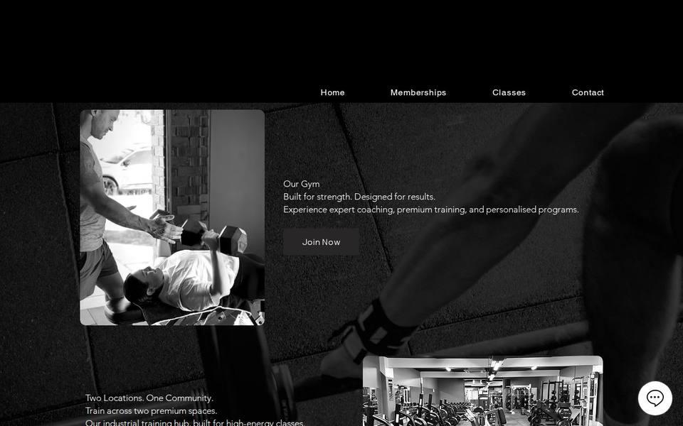 Underground Fitness Griffith website