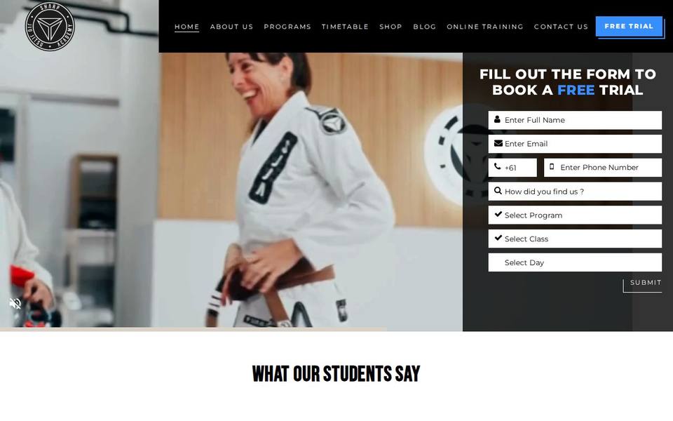 SJJA Manly website