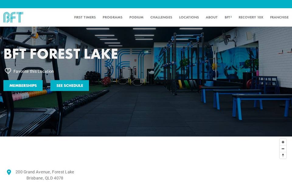 BFT Forest Lake website