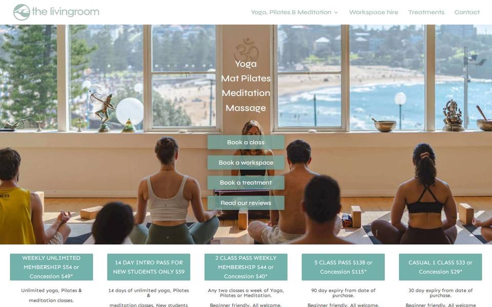 The Living Room website