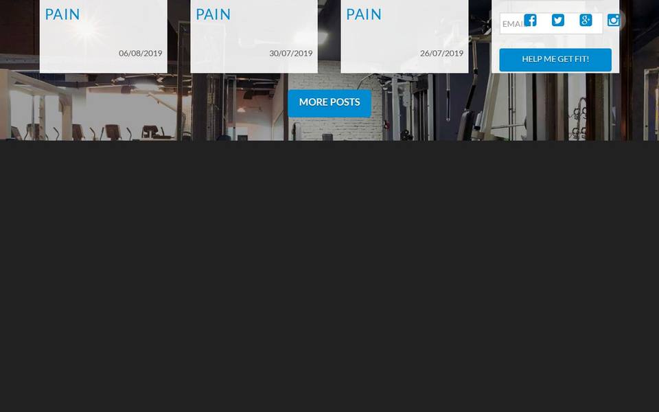 Beyond Fitness Health and Wellness website