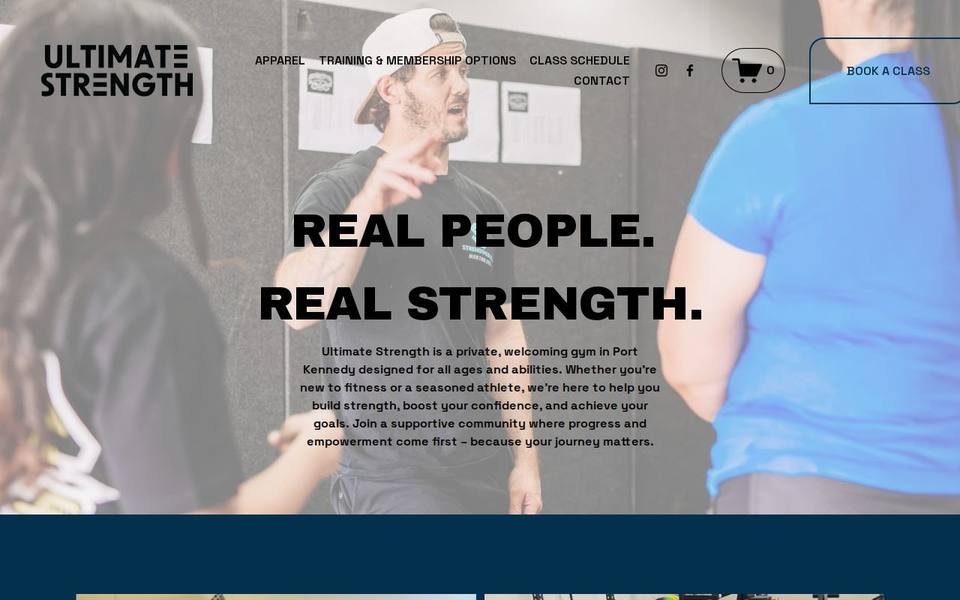 Ultimate Strength website