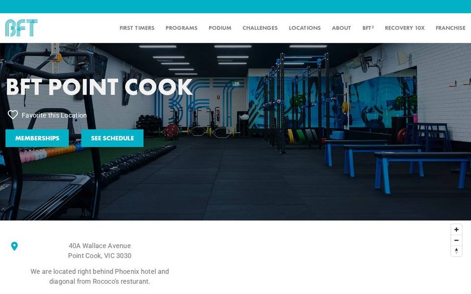 BFT Point Cook website