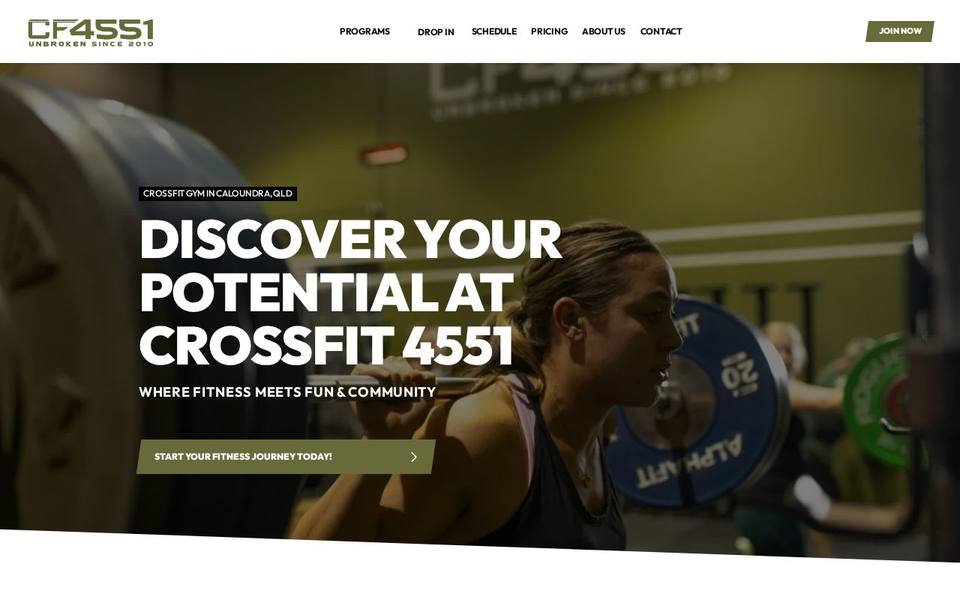 CrossFit 4551 website