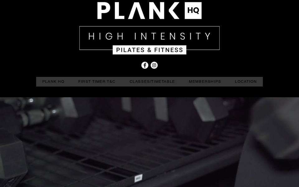 Plank HQ website