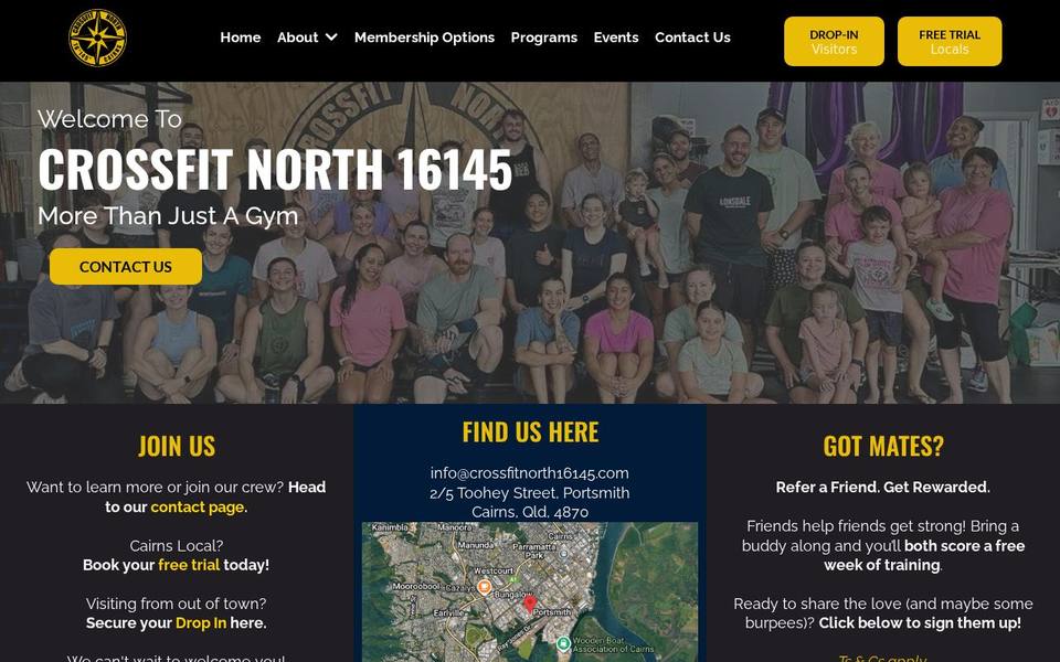 CrossFit North website