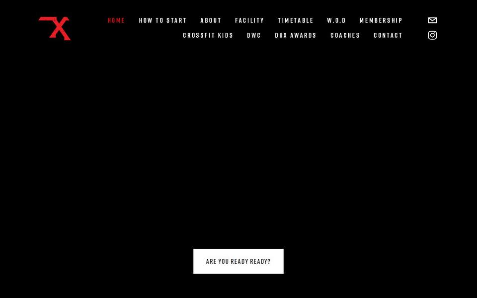 CrossFit Dux website