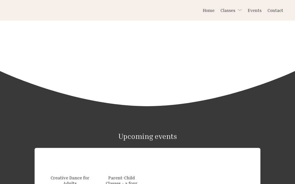 The Red Door Studio website