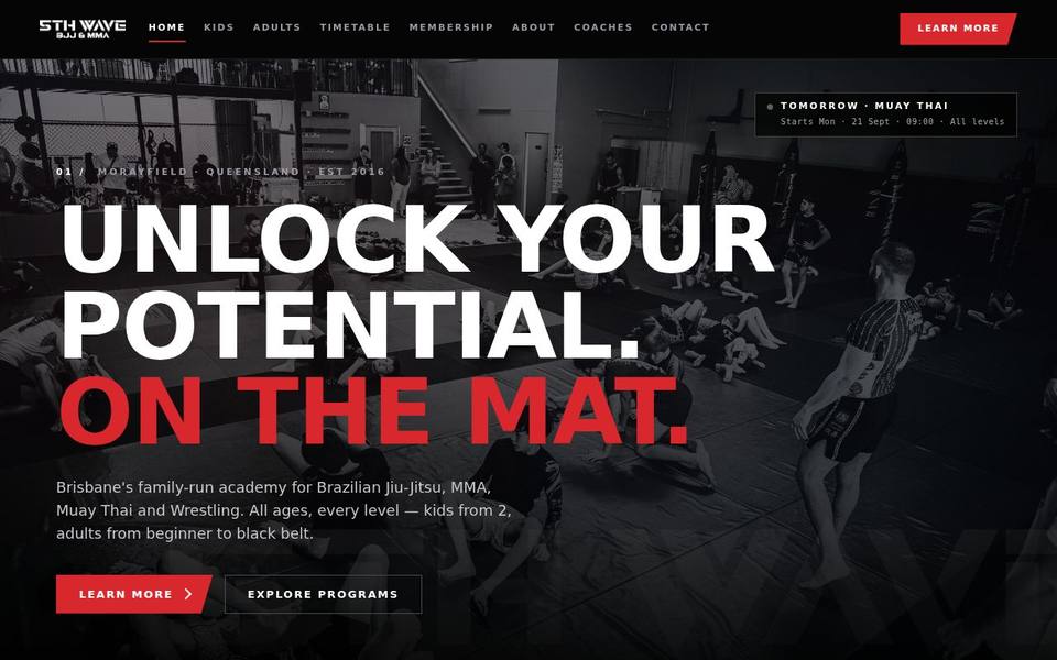 5th Wave BJJ & MMA website