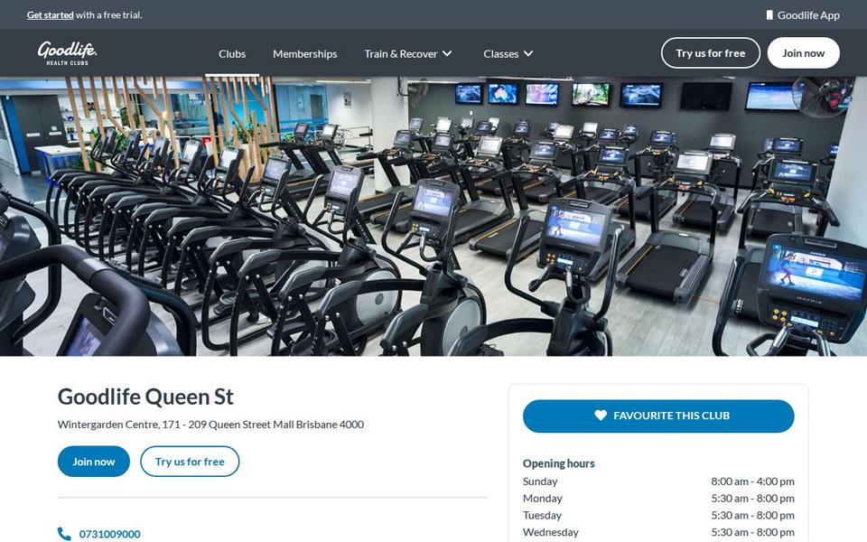 Queen St website