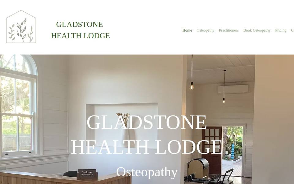 Gladstone Health Lodge website