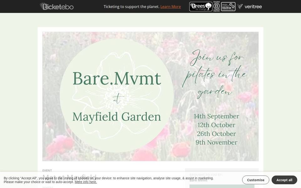 Bare Mvmt website