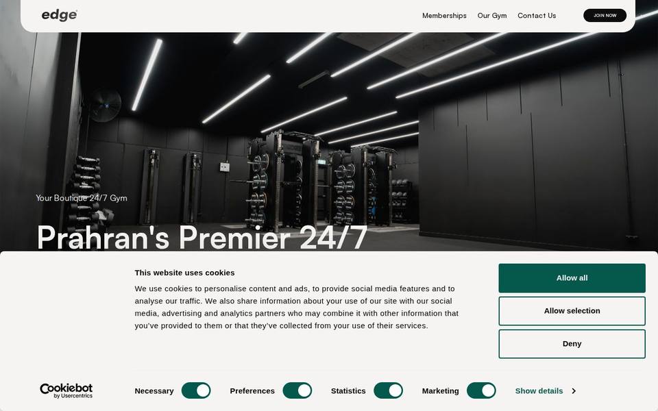 Edge Training website