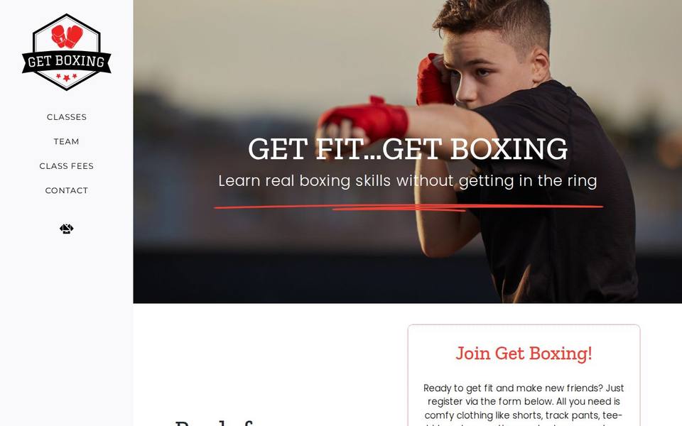 Get Boxing website