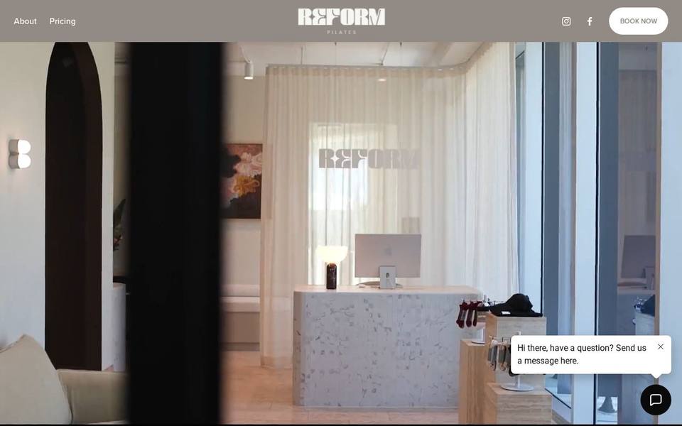 Reform Pilates website