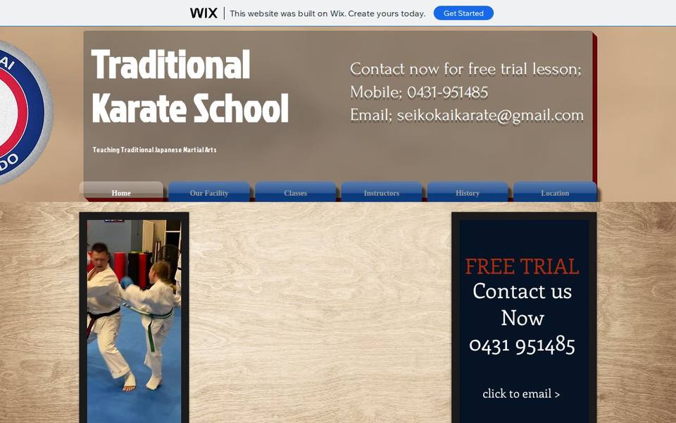 Seiko-Kai Karate Centre website