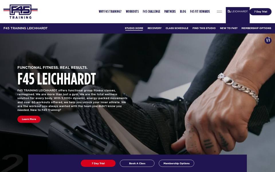 F45 Leichhardt website