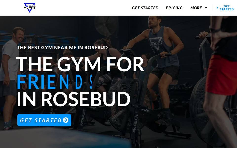 Beyond MVMNT - Gym, Group Fitness, Personal Training website