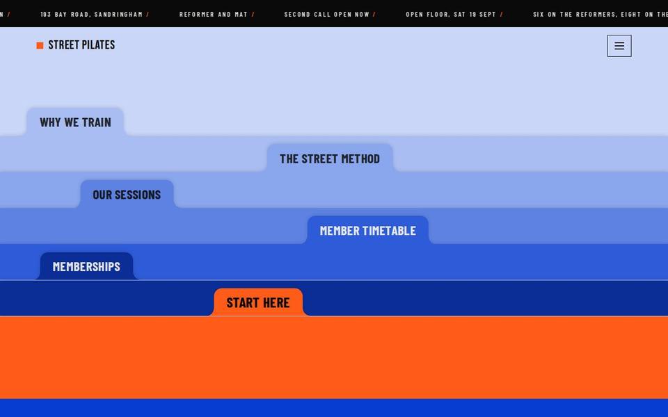 Street Pilates website