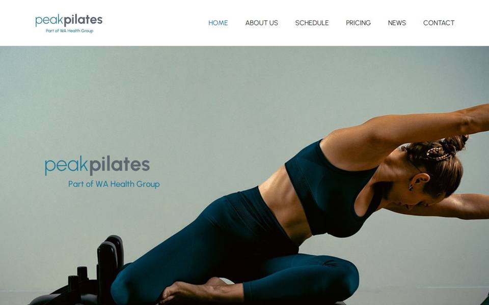 Peak Pilates Studio | Part of WA Health Group website